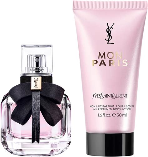 ysl perfume gift set mon paris|YSL mon Paris collection.